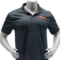 PORT AUTHORITY PERFORMANCE FINE JACQUARD MENS POLO